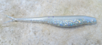 Silver soft bait fishing lure, glow in the dark fishing lure, best soft fishing bait